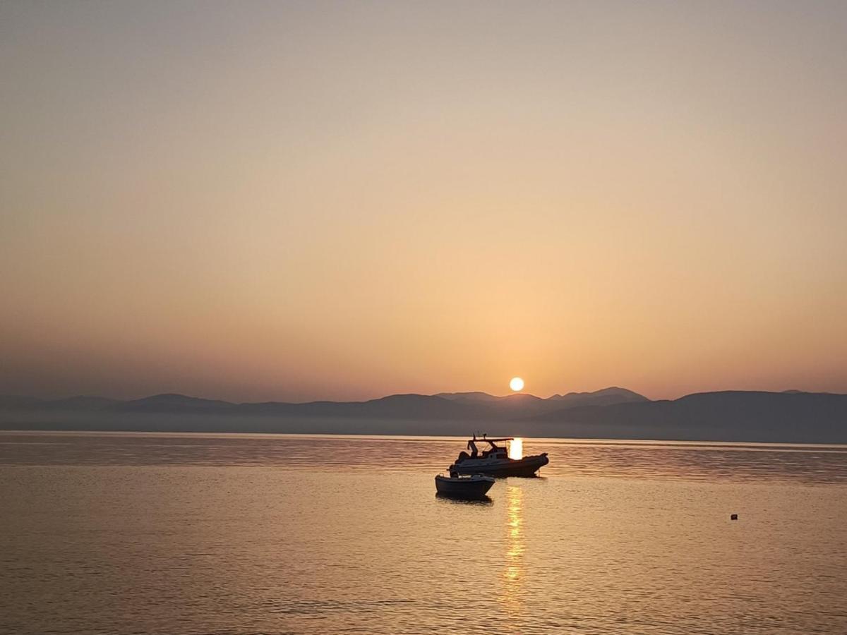 Melador Beachfront Apartments Kavos Bagian luar foto